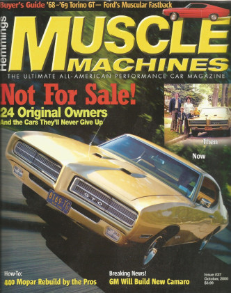 HEMMINGS MUSCLE MACHINES 2006 OCT - 442, Z11, GTO